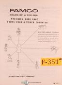 Famco-Famco M Series, Shear Install Parts and Service Manual-M Series-M24-M36-M42-M52-M60-M72-03